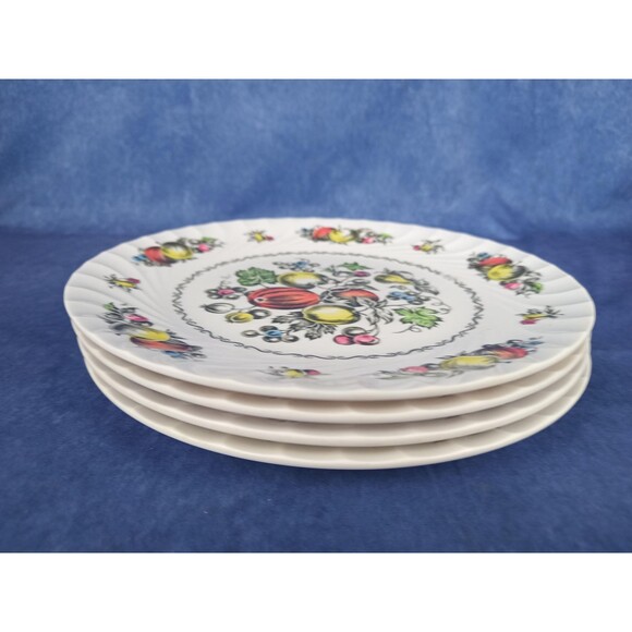 Set of four (4) Vintage Harmony House Melmac Dinner Plates by Sears Brittany - Picture 7 of 9